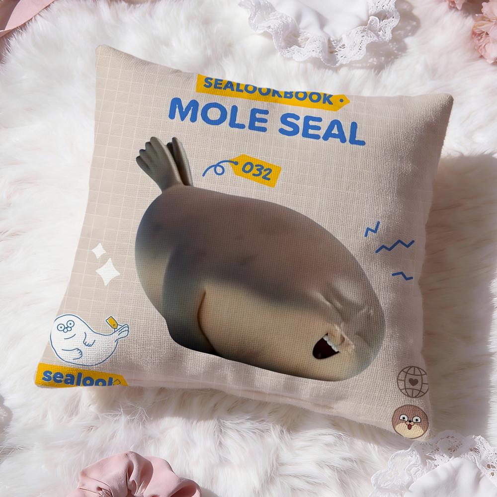 Anime S-SEALOOKS Kissenbezug Premium Komfort Wendbare Kissenhülle -Zwei-in-Eins-Design für jeden Raum & Autoinnenraum