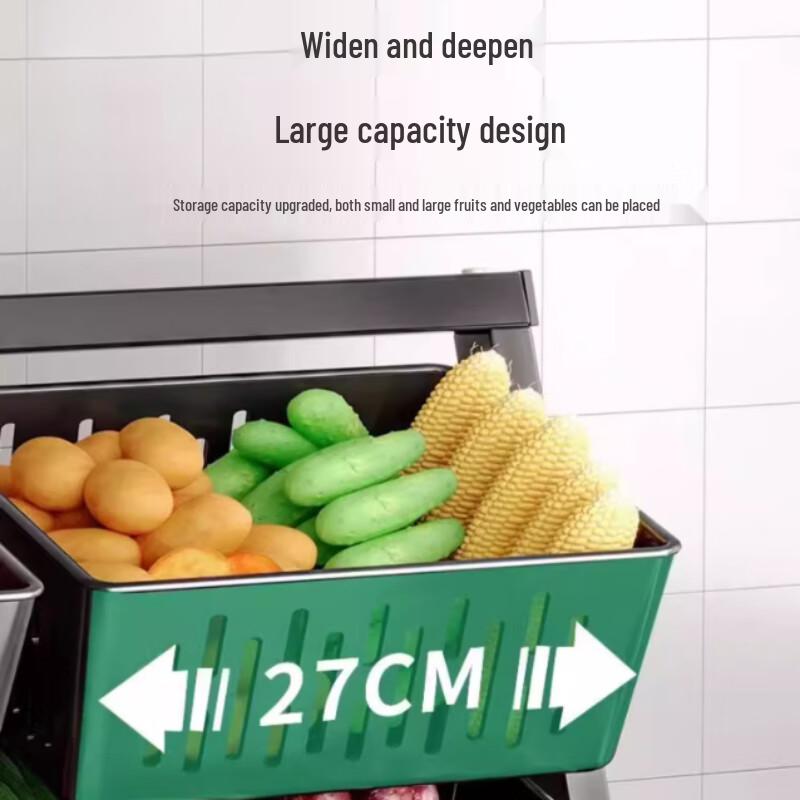 Multi-layer Rolling Storage Cart