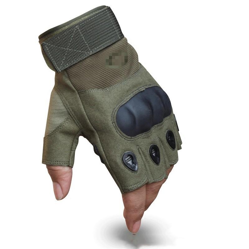 Military Tactical Gloves For Men Outdoor Cut Resistant Mittens Sports Gloves Shooting Airsoft Combat Half Finger Gloves