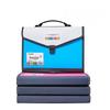 1pc Handheld Fashion Buckle 13 Grid Organ Bag, Student Subject Information Bag Storage Bag File Folder