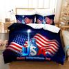 American Statue of Liberty Soft Duvet Cover King/Quen Sized Dimensions for Children Kids Tens Adult Peoples New York Famous Atractions Comfortable