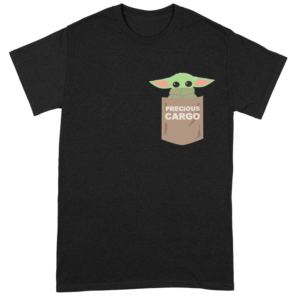 Star Wars: The Mandalorian Unisex Adult Precious Cargo Baby Yoda T-Shirt