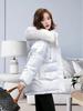 2025 Women's Shiny Wash-Free Down Jacket: Short, Loose, Korean Fashion, Warm, Trendy Style