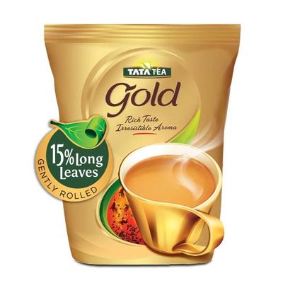 Premium Assam Tees mit sanft gerollten aromatischen langen losen Blättern, Reichhaltiger & aromatischer Chai, Schwarzer Tee, Tata Tea Gold 1kg