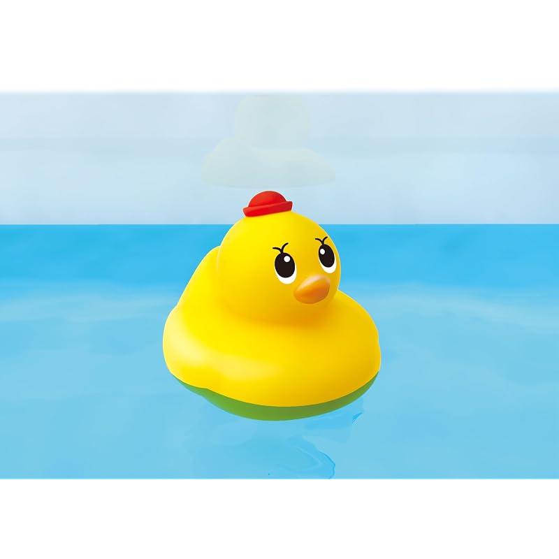 Pilot Duck Captain Floating Water Gun for 1, 2, and 3-year-olds - Bath, Pool, Sand, Water