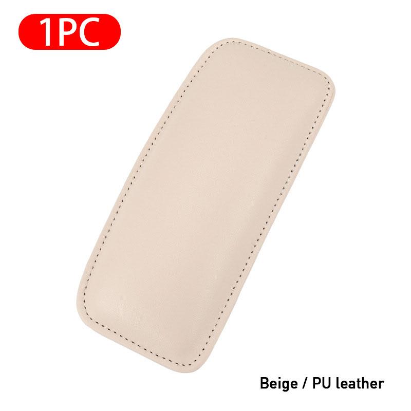 

Кожаная подушка для ног автомобиля из SEAMETAL, наколенник, подушка для поддержки бедра, центральная консоль, дверной подлокотник, подушка для колена 1pc pu leather бежевый