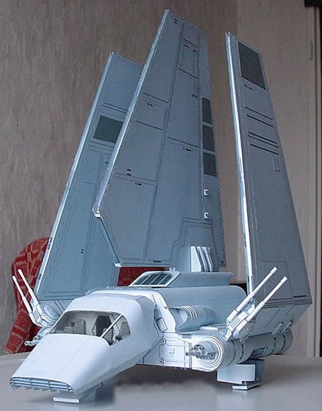 3D Assembly Model Papercraft Star Wars (Lambda-class T-4a Shuttle)
