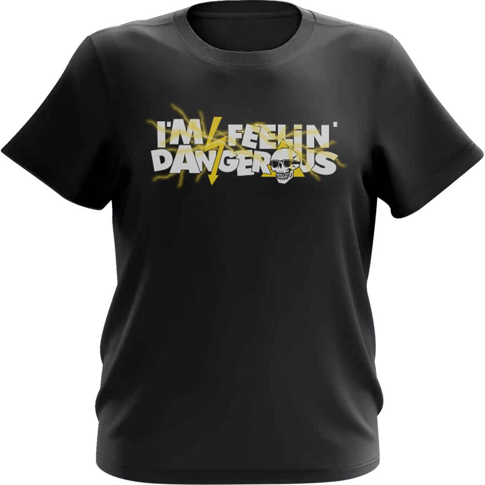 Deegan Apparel DBTSS3007BLYL Shocking Youth T-Shirt Unisex T-Shirt S
