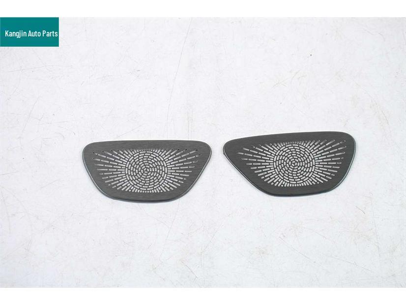 Buick Encore Interior Front Speaker Cover - Black Titanium Stainless Steel