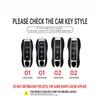 NZNQ9 Zinc Alloy + PU Leather Car Key Case Cover Keychain For Panamera Spyder Carrera Macan Boxster Cayman Cayenne 911 970 981
