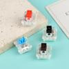 50Pcs Keyboard Switch Keyboard Clicker Key Replacement 3 Pin Tactile Switch Plastic For Electrical Equipment Tools