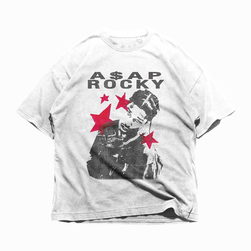 Camiseta de ASAP Rocky, Camiseta Gráfica asap, Merchandising de Rocky, Camiseta de Rap, vintage, regalo unisex, Camiseta de Concierto