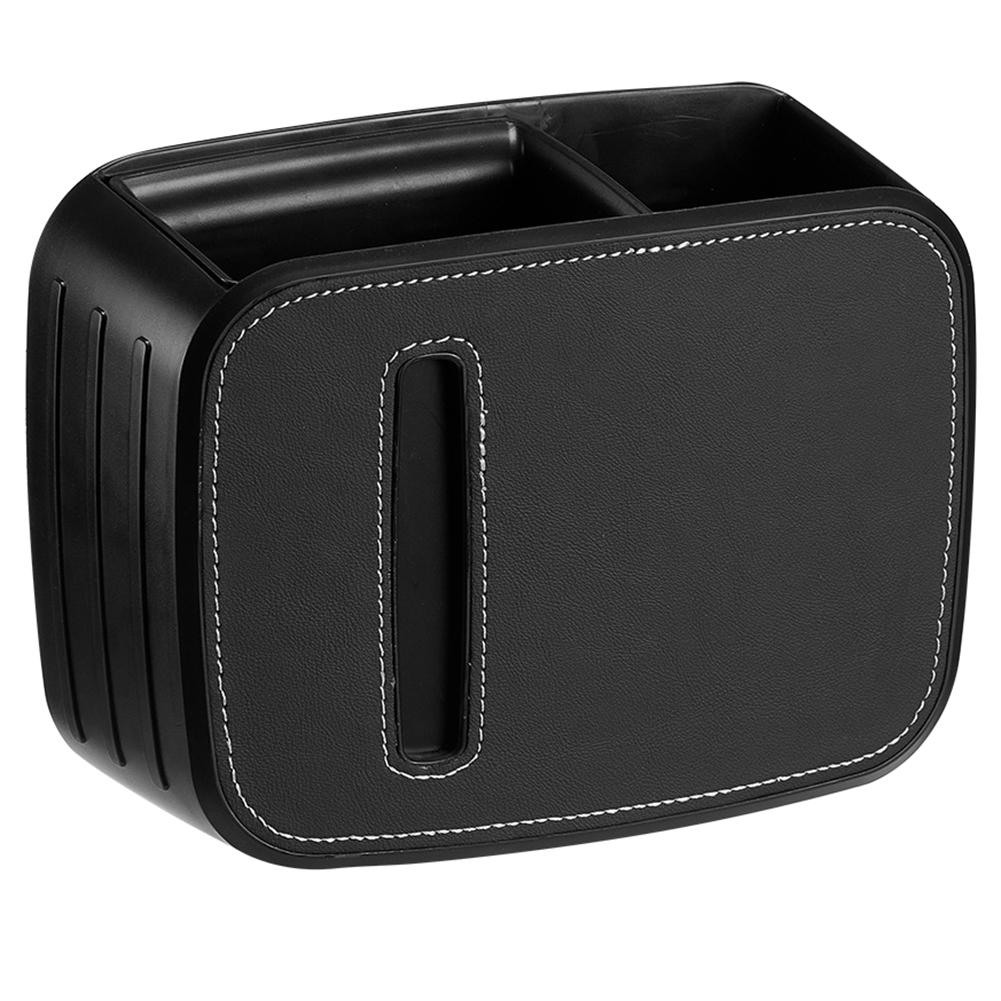 Car Seat Back Trash Bin Storage Box Drink Holder Organizer Auto Backseat Garbage Can Dust Bin with Tissue Case