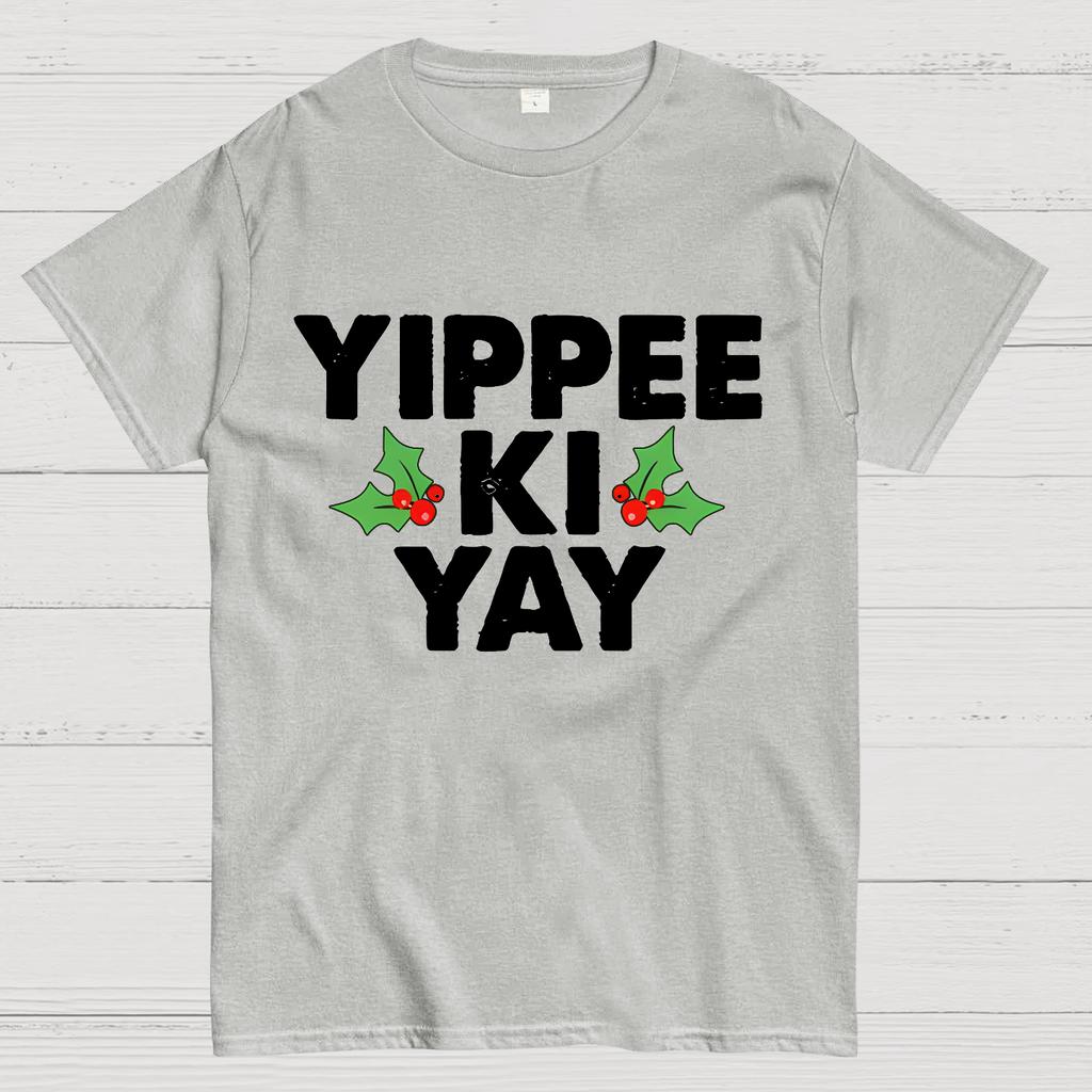 Yippee Ki Yay Christmas Cotton Summer Casual Cool Loose T-Shirt