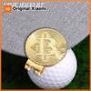 Xiaomi Hat Clip Ball Marker Creative Bitcoin Shaped Magnetic Golf Mark Badge Fashion Golf Accessories Clip Jewelry Gifts For Friends