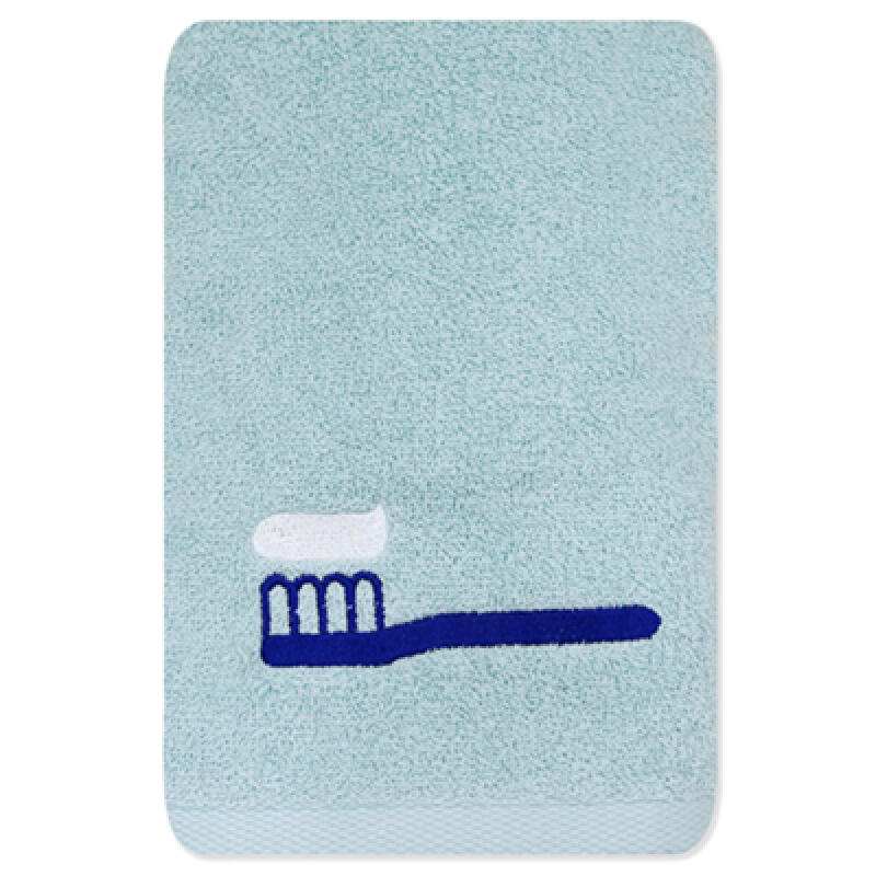 [Songwol Towel] Toothbrush (light green) washcloth Green