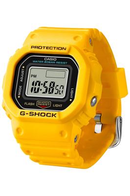 Casio nano Hergestellt aus umweltfreundlichem gelbem Uhr, Materialien, DWN-5600-9JR, Herren,