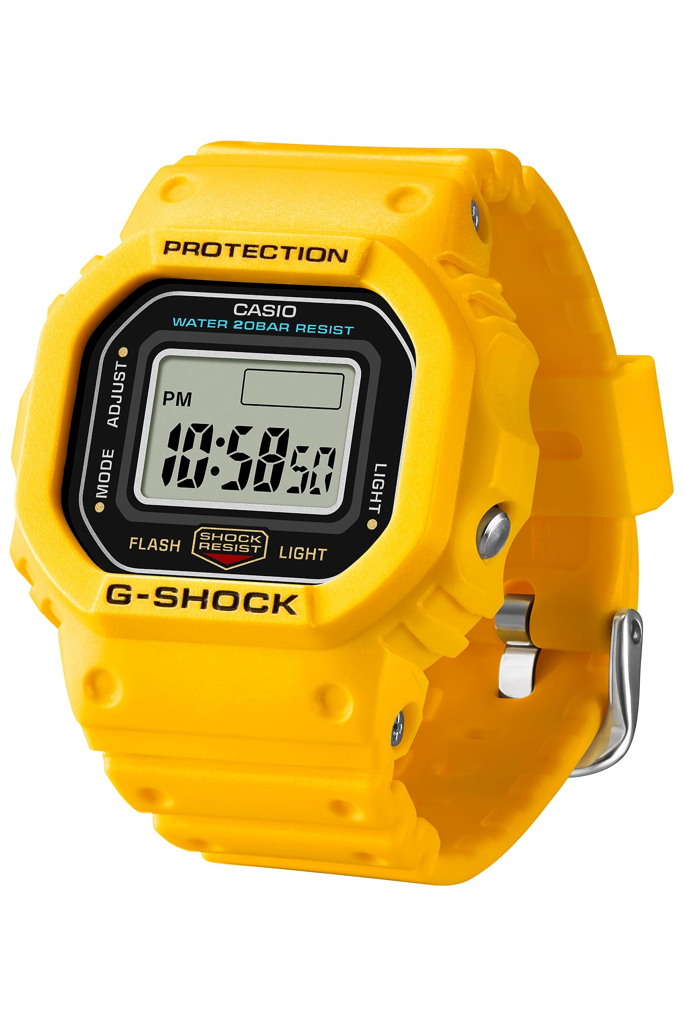 

Часы Casio G-SHOCK nano (DWN-5600-9JR) Изготовлено из экологически чистых материалов, Мужской желтый (Официальный японский продукт)
