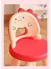 Dragon Dinosaur Backrest Kids' Chair - Thickened Plastic Cartoon Stool