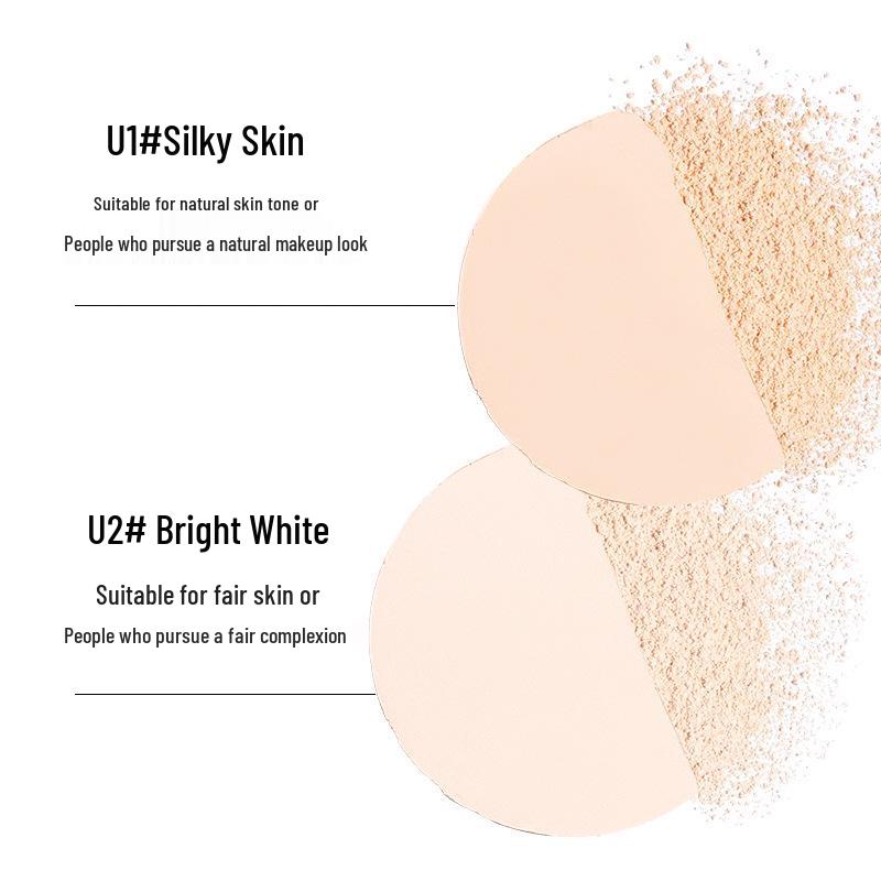 XIXI True Bright Soft Focus Powder Foundation – Portable, Clear & Lasting with Mirror & Puff