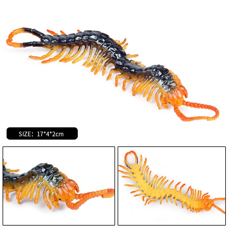 Oenux Insekten Tiere Modell Spinnennetz Skorpion Fledermaus Actionfiguren Figur Miniatur Niedlich Pädagogisch Kinder Spielzeug Halloween Geschenk