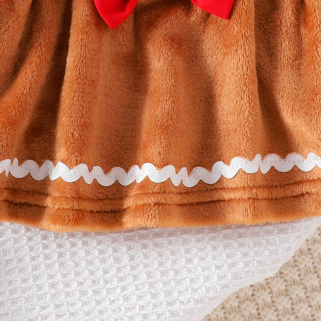 Infant Toddler Long-Sleeve Romper & Skirt Set