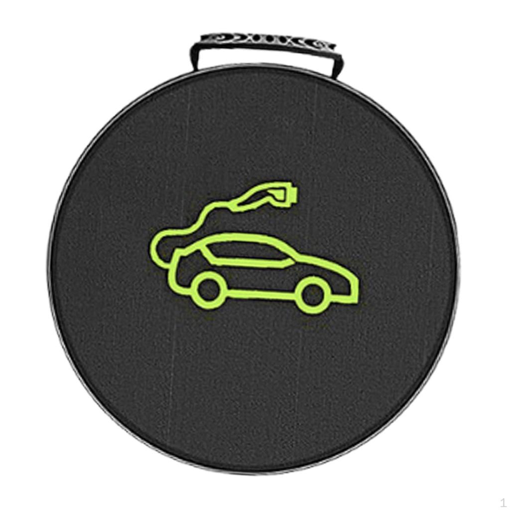 EV Cables Bag Accessories Anti Slip Handle Electric Vehicles Charging Cable Organizer for Hoses