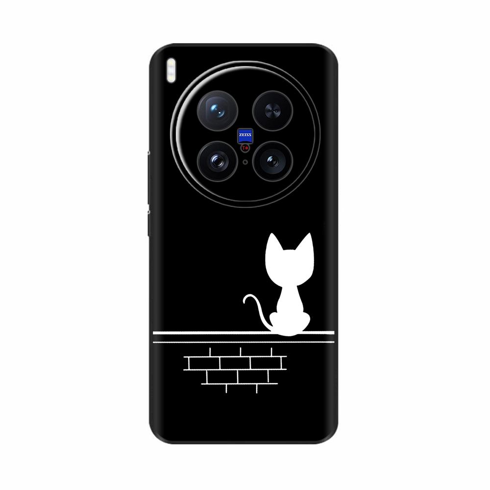 For Vivo X200 Ultra Case Soft TPU Cute Cartoon Painted Back Shell Cover For Vivo X200 Pro Mini Phone Cases for Vivo X200 Pro 5G