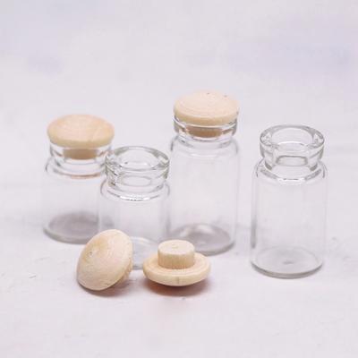 4 bucăți/set Casă de păpuși Mini borcan de bomboane Scenă de joacă pentru mâncare de bucătărie Borcan de depozitare transparent