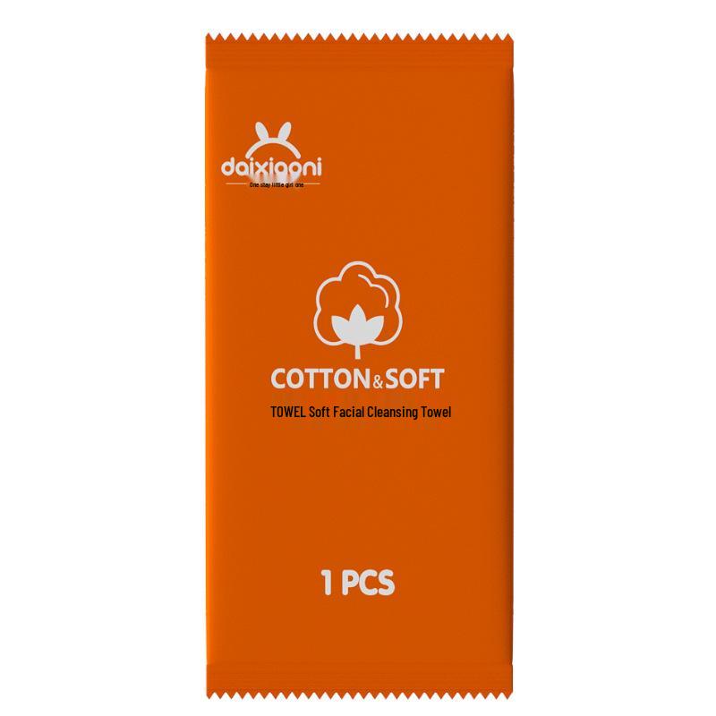Toalla Facial de Algodón Portátil - Empaquetada Individualmente de Un Solo Uso para Hotel, B&B y Viajes