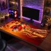 Tappetino per Mouse Grande Personalizzato Lamine Yamal, Stampa Testo Nome Personalizzato, Tappetino da Scrivania Antiscivolo con Logo Calcio, Regalo per Gamer