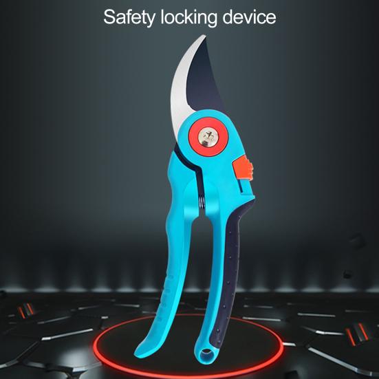 Foarfecă de tăiat pentru casă cu mâner ergonomic Mâner anti-alunecare Foarfecă de grădinărit Foarfece rezistente la rugină Trimmer multifuncțional pentru plante Bonsai Instrument de grădină