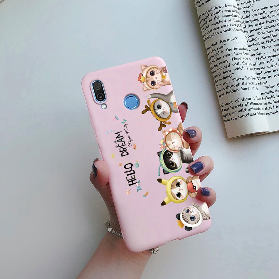 For Honor Play Case COR-L29 COR-L09 Phone Cover Stylish Flower Soft Silicone Matte Case Fundas For Honor Play Shockproof Bumper