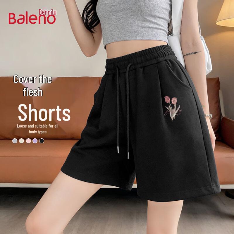 Baleno Women s Casual Drawstring Bermuda Shorts M