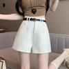 2026 Summer Women's Casual High-Waist A-Line Wide Leg Shorts