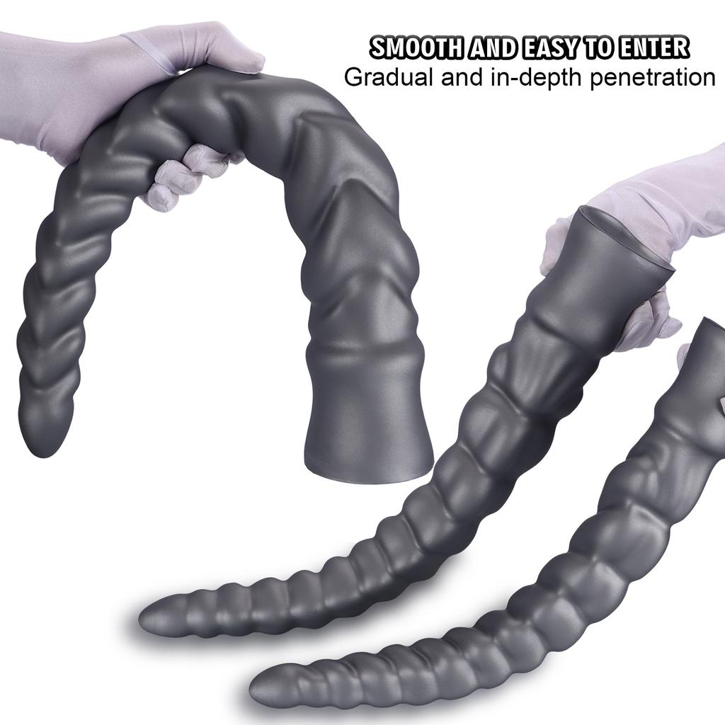 Stretch Silicone Anal Plug for Men and Women Big Butt Plug Dilator 18+ Adult Sex Product Fisting