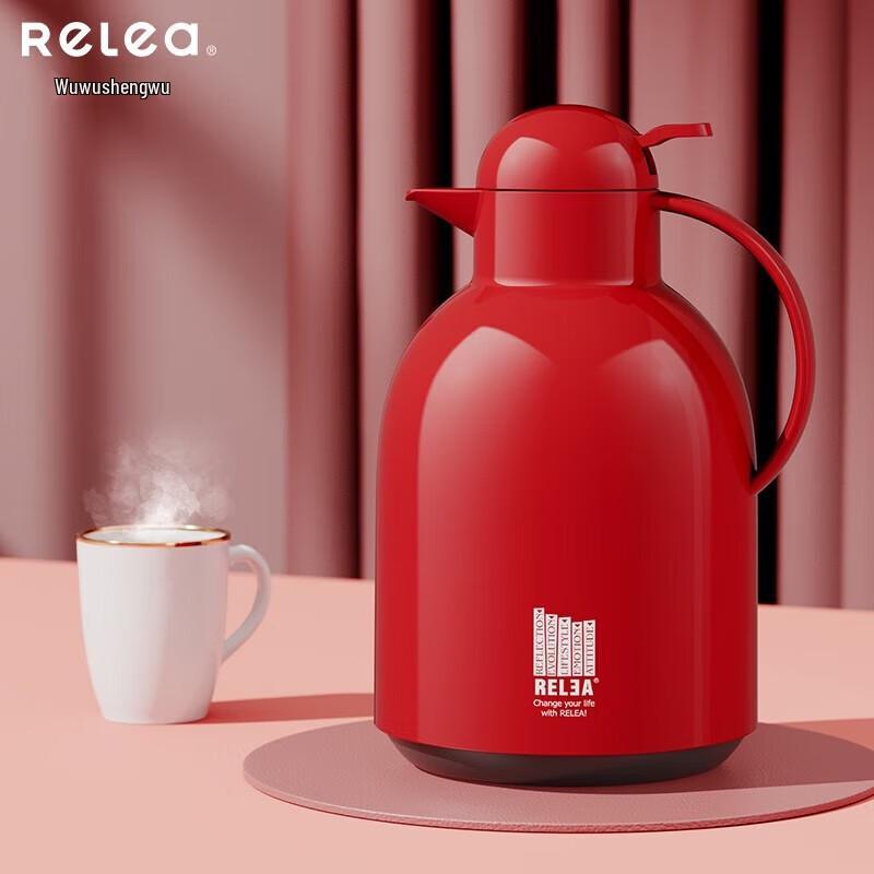 RELEA Glossy Glass Liner Thermos