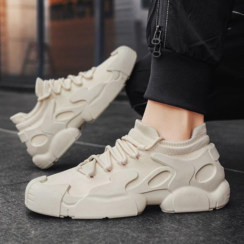 Fashion Minimalist Black Men's Casual Sneakers Outdoor Designer On Clearance Original Fashion Spring and Autumn Sale Male Sports Shoes