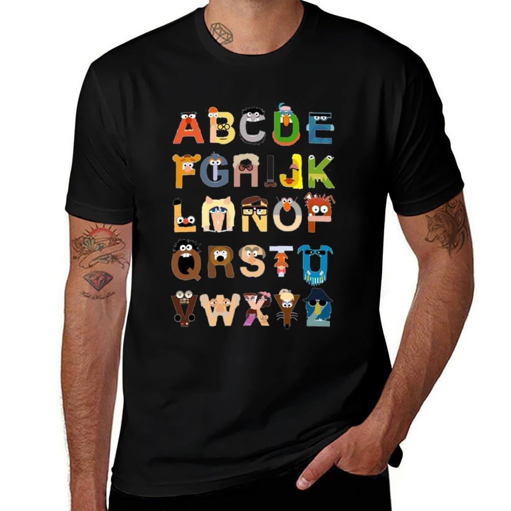 muppets TShirt Daily Casual Short Sleeve Tee Shirt