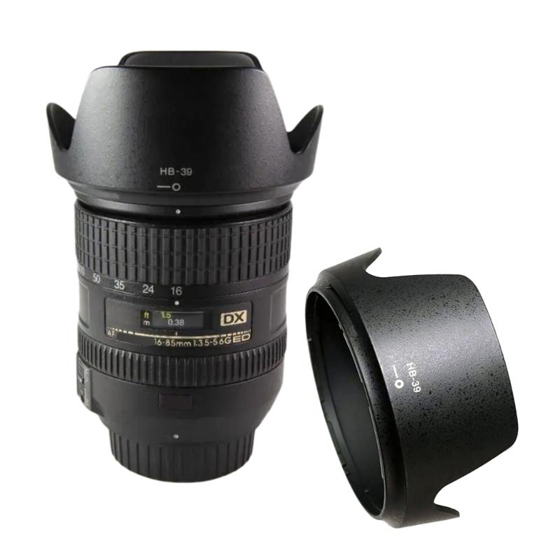 HB39 67MM Lens Hood Sunshade Replacement for S 16-85mm F3.5-5.6 G 67mm Lens Guard Protections