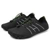 Tênis de Treino Descalço para Academia Homens Mulheres Respiráveis Elásticos Sapatos de Exercício Yoga Antiderrapantes Tênis Casuais para Agachamento Profundo