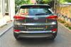 Кромка над номером (2015—2018, верхняя, широкая, нерж) для Hyundai Tucson TL 2016-2021 гг
