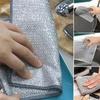 Kitchen Cleaning Cloth Rust Removal Magic Cleaning Cloth Metal Steel Wire Cleaning Rag Multipurpose Dish Wash