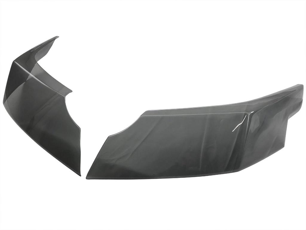 BRIGHTZ N WGN Custom Smoked Headlight Covers for with JH JH1/JH2 [SMO-FRO-090] (Compatible H1/H2 1/2 NWGN)