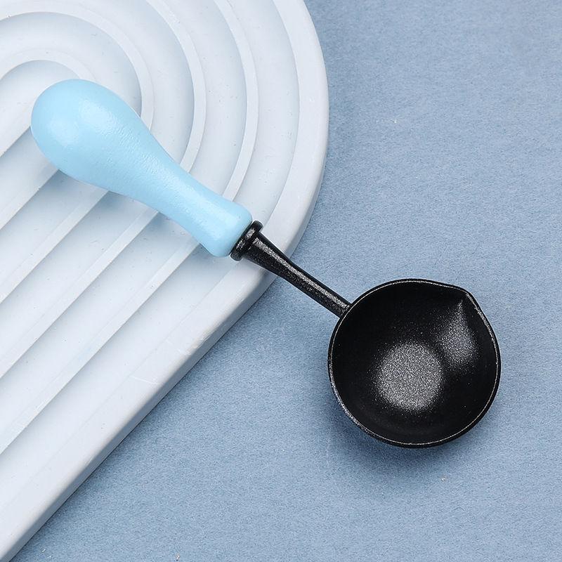 High-Quality Lacquer Seal Non Stick Spoon Sealing Wax Spoon Stamp Seal Heating Lacquer Wax Tool Anti Stick Easy To Clean