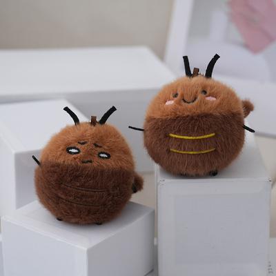 Cartoon Cute Cockroach Plush Doll Toy Pendant Backpack Hangings Decoration Gifts