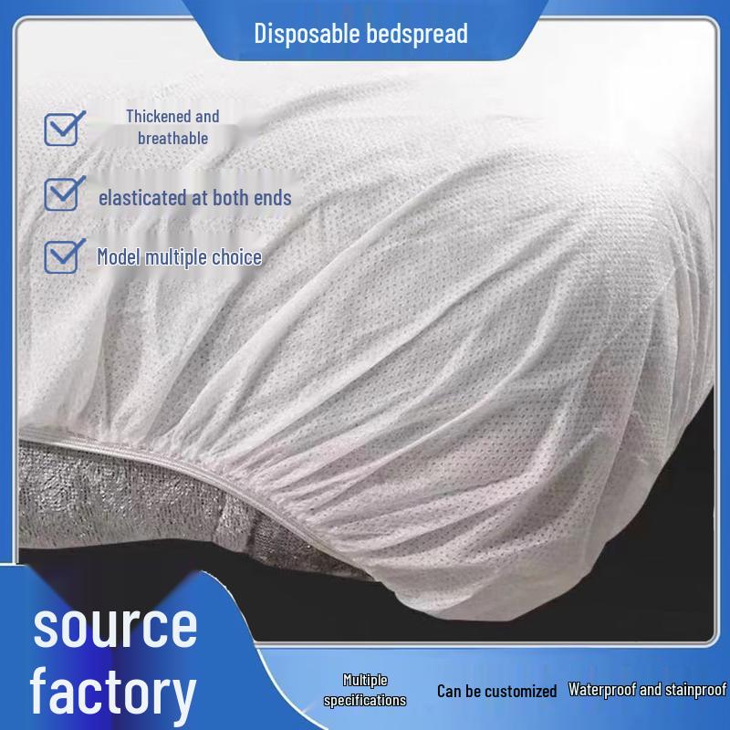 Disposable Thickened Breathable Fitted Bed Cover