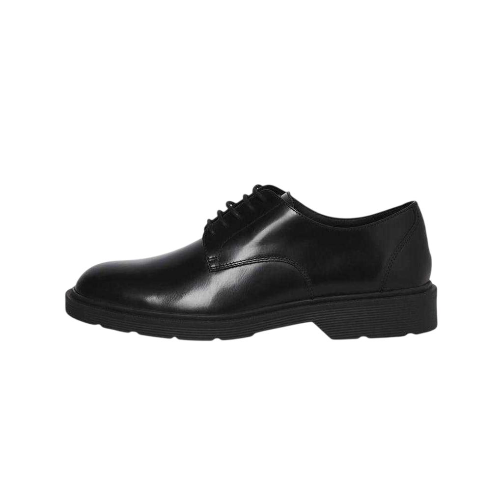Jack And Jones Mens Leather Low Heel Dress Shoes
