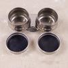 Palette Cup Large Mouth Single Dipper Pallete Cup Double Dipper Painting Pot Container with Lid and Clip for Drawing
