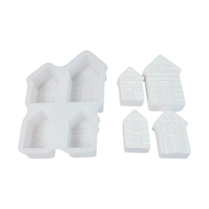 

Whale or House Design Silicones Mold for DIY Car Freshies Pendants Candle Soap Making Resins and Cement Gypsum Creation